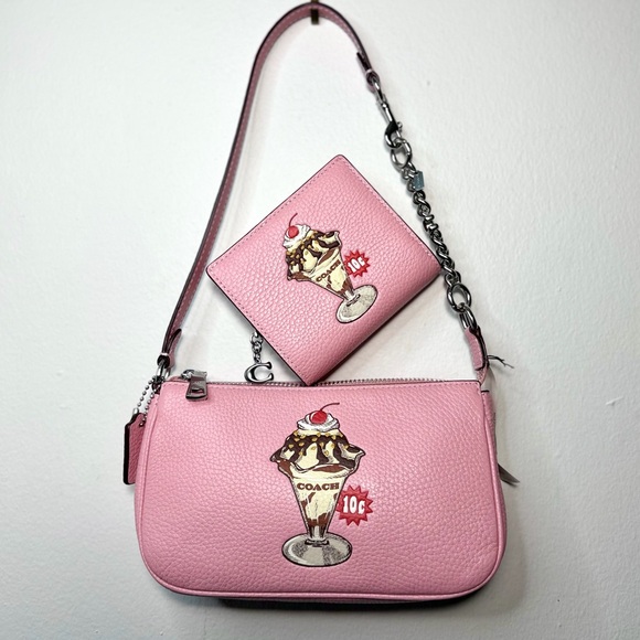Coach Handbags - Coach Nolita 19 Sundae bag Ice cream Cherry Blossom Colour & Matching Wallet